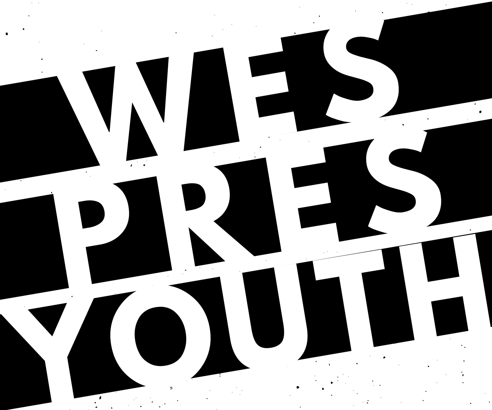 wes pres youth Black and White Logo